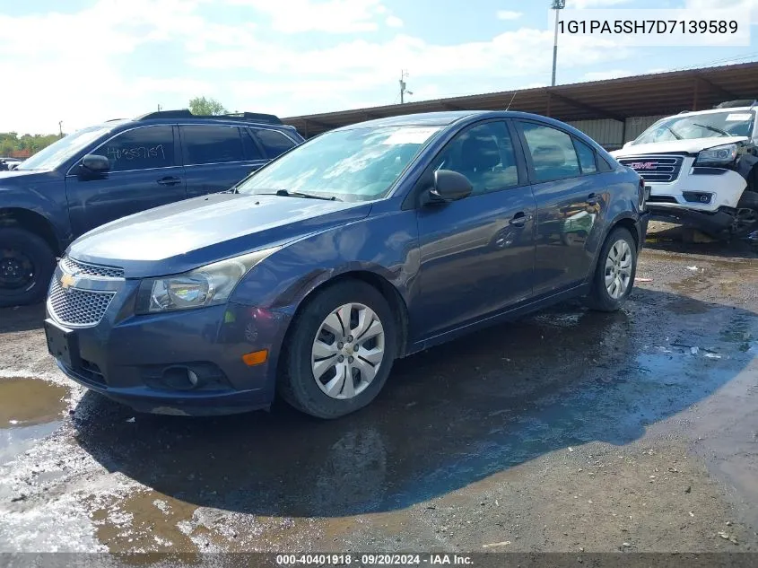 2013 Chevrolet Cruze Ls Auto VIN: 1G1PA5SH7D7139589 Lot: 40401918