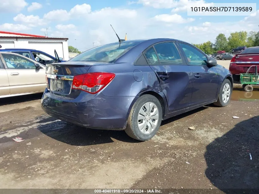 2013 Chevrolet Cruze Ls Auto VIN: 1G1PA5SH7D7139589 Lot: 40401918