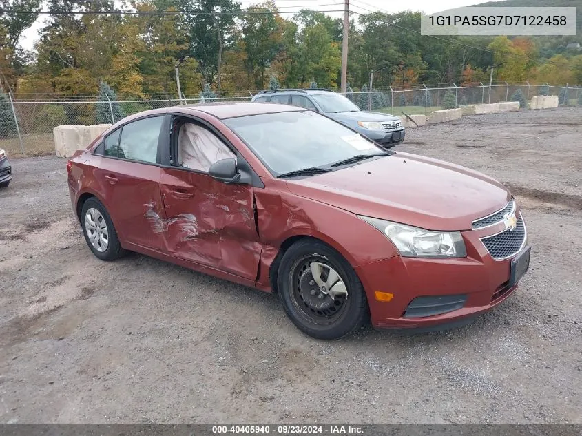 1G1PA5SG7D7122458 2013 Chevrolet Cruze Ls Auto