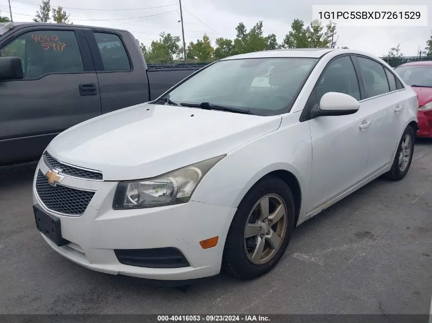 2013 Chevrolet Cruze 1Lt Auto VIN: 1G1PC5SBXD7261529 Lot: 40416053