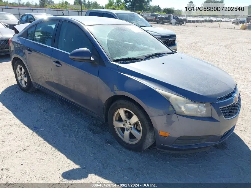 1G1PC5SB0D7202540 2013 Chevrolet Cruze 1Lt Auto