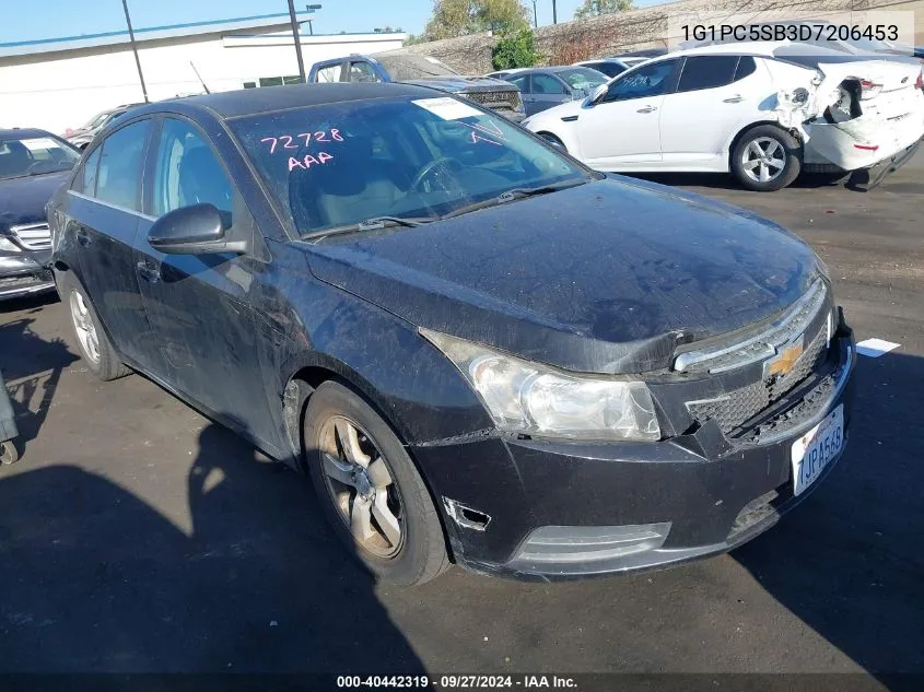 2013 Chevrolet Cruze 1Lt Auto VIN: 1G1PC5SB3D7206453 Lot: 40442319