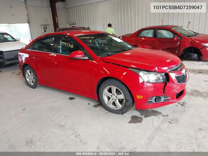 2013 Chevrolet Cruze Lt VIN: 1G1PC5SB4D7259047 Lot: 40445410