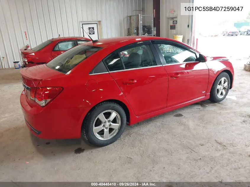 1G1PC5SB4D7259047 2013 Chevrolet Cruze Lt