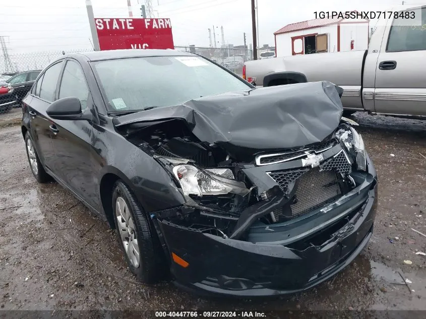 1G1PA5SHXD7178483 2013 Chevrolet Cruze Ls Auto