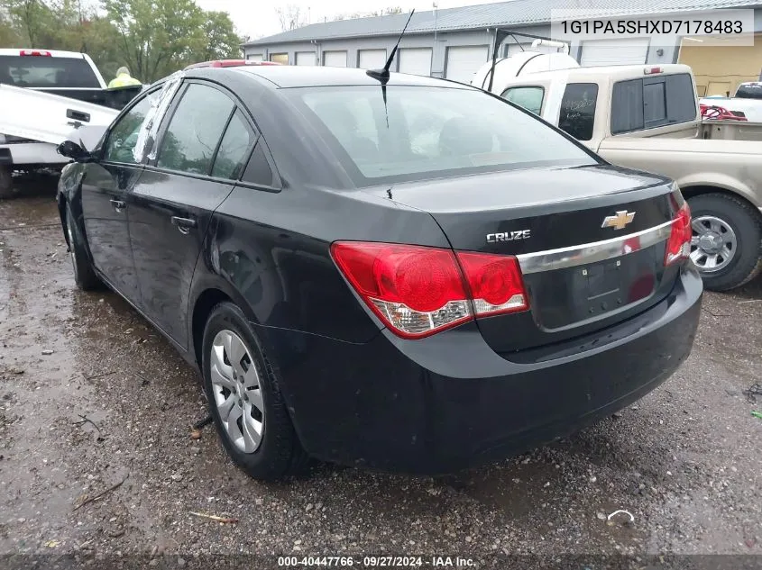 1G1PA5SHXD7178483 2013 Chevrolet Cruze Ls Auto