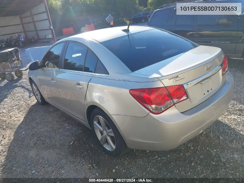 2013 Chevrolet Cruze 2Lt Auto VIN: 1G1PE5SB0D7130653 Lot: 40448428