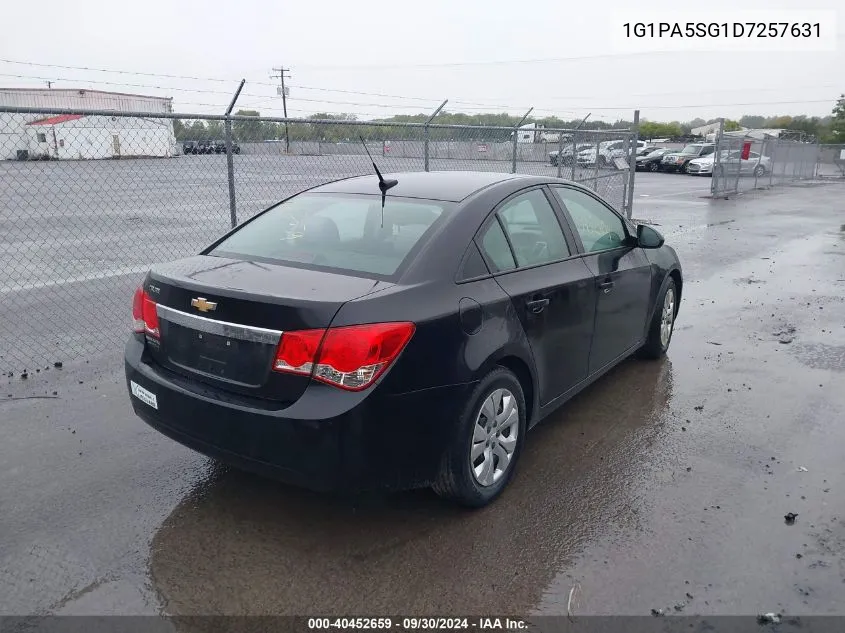 1G1PA5SG1D7257631 2013 Chevrolet Cruze Ls Auto