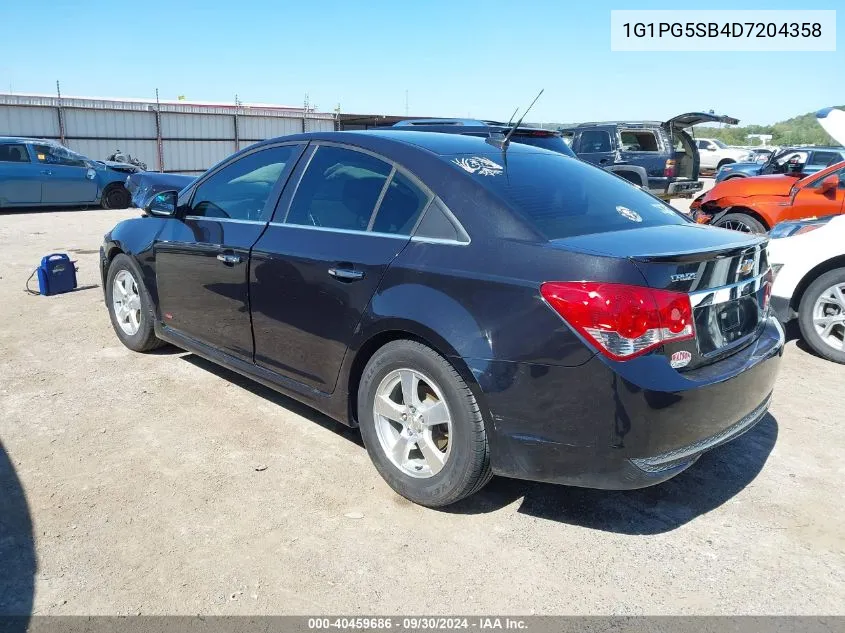 2013 Chevrolet Cruze Ltz VIN: 1G1PG5SB4D7204358 Lot: 40459686