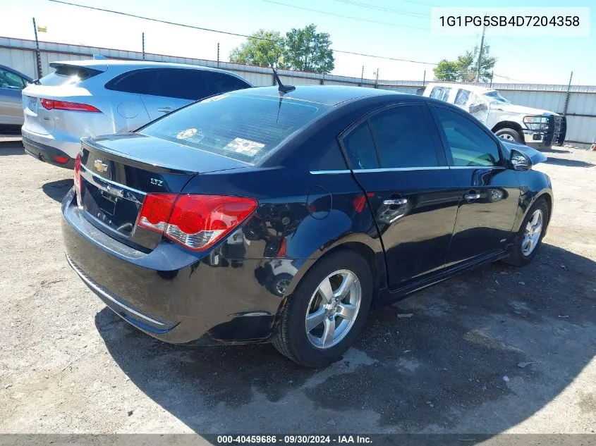 2013 Chevrolet Cruze Ltz VIN: 1G1PG5SB4D7204358 Lot: 40459686