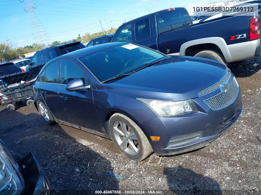 2013 Chevrolet Cruze 2Lt Auto VIN: 1G1PE5SB3D7269112 Lot: 40467856