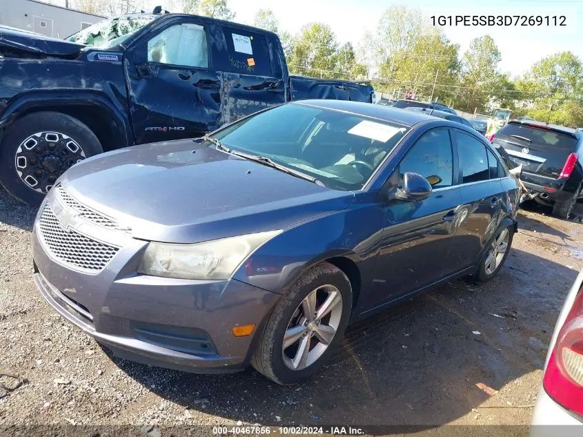 2013 Chevrolet Cruze 2Lt Auto VIN: 1G1PE5SB3D7269112 Lot: 40467856