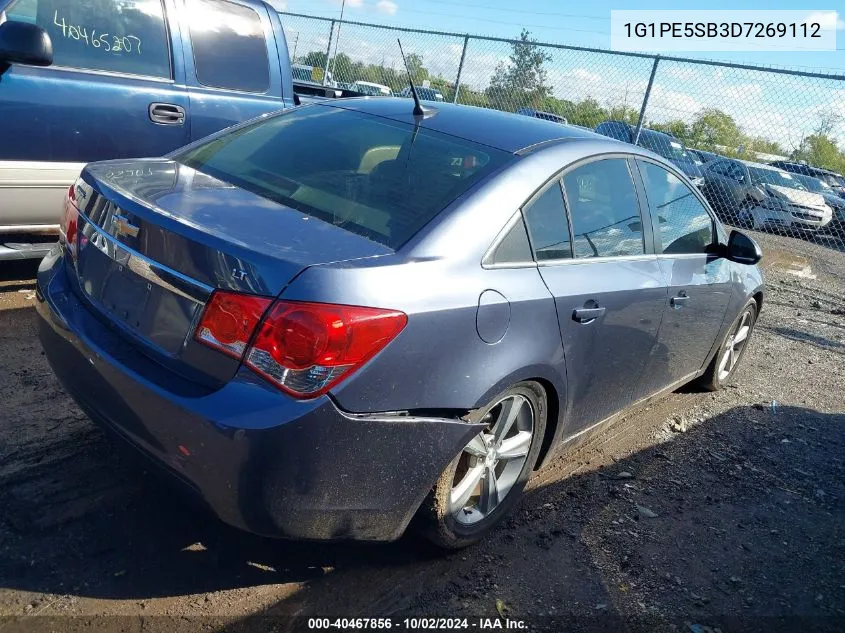 2013 Chevrolet Cruze 2Lt Auto VIN: 1G1PE5SB3D7269112 Lot: 40467856