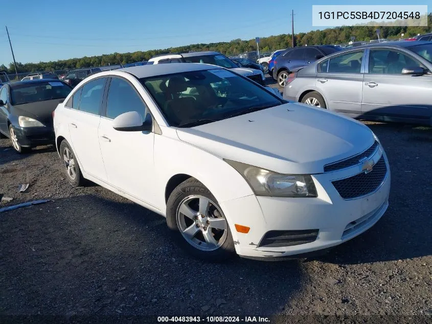 1G1PC5SB4D7204548 2013 Chevrolet Cruze Lt