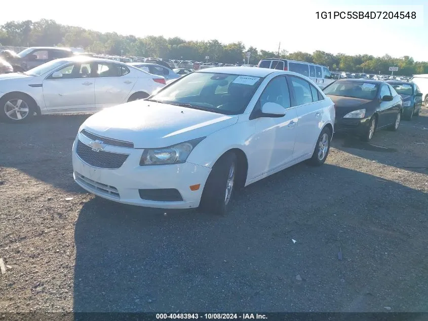 1G1PC5SB4D7204548 2013 Chevrolet Cruze Lt