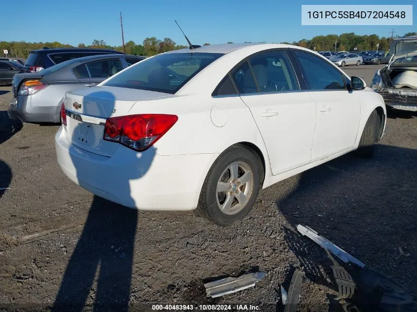 1G1PC5SB4D7204548 2013 Chevrolet Cruze Lt