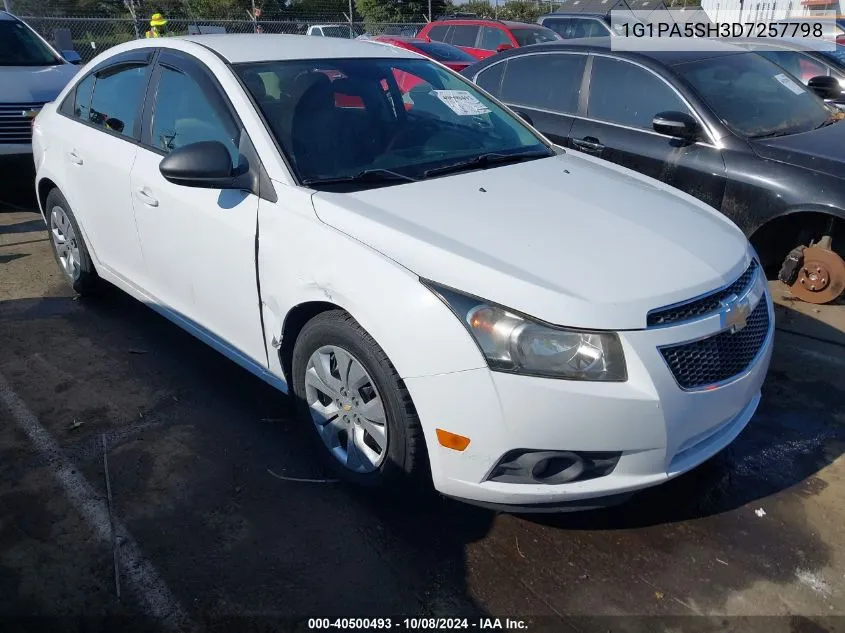 2013 Chevrolet Cruze Ls Auto VIN: 1G1PA5SH3D7257798 Lot: 40500493