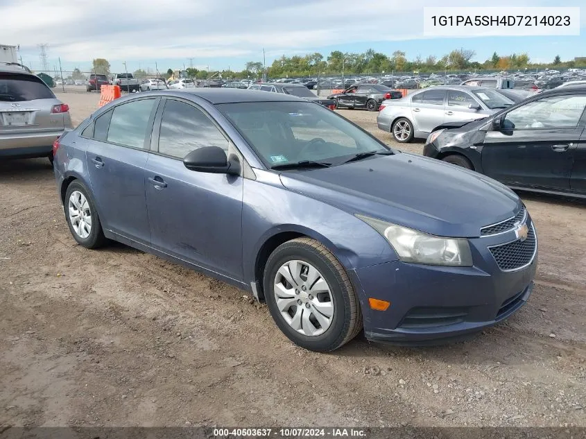 2013 Chevrolet Cruze Ls Auto VIN: 1G1PA5SH4D7214023 Lot: 40503637