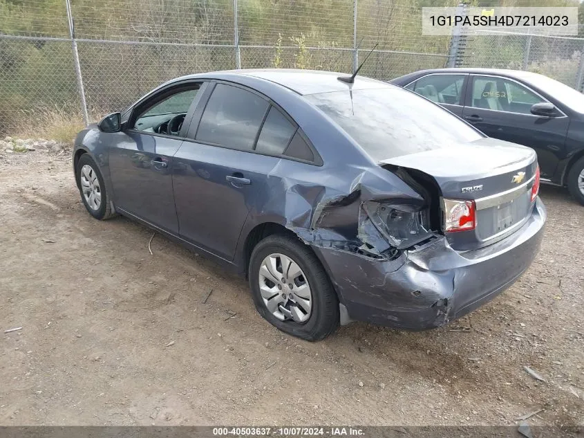 2013 Chevrolet Cruze Ls Auto VIN: 1G1PA5SH4D7214023 Lot: 40503637