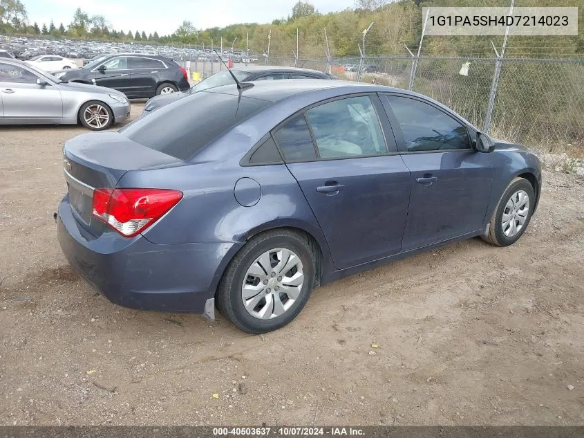 2013 Chevrolet Cruze Ls Auto VIN: 1G1PA5SH4D7214023 Lot: 40503637