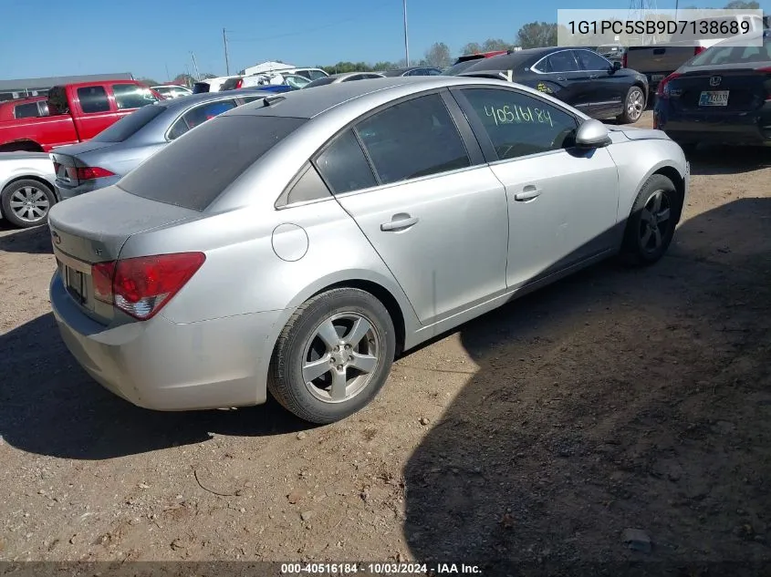 2013 Chevrolet Cruze 1Lt Auto VIN: 1G1PC5SB9D7138689 Lot: 40516184