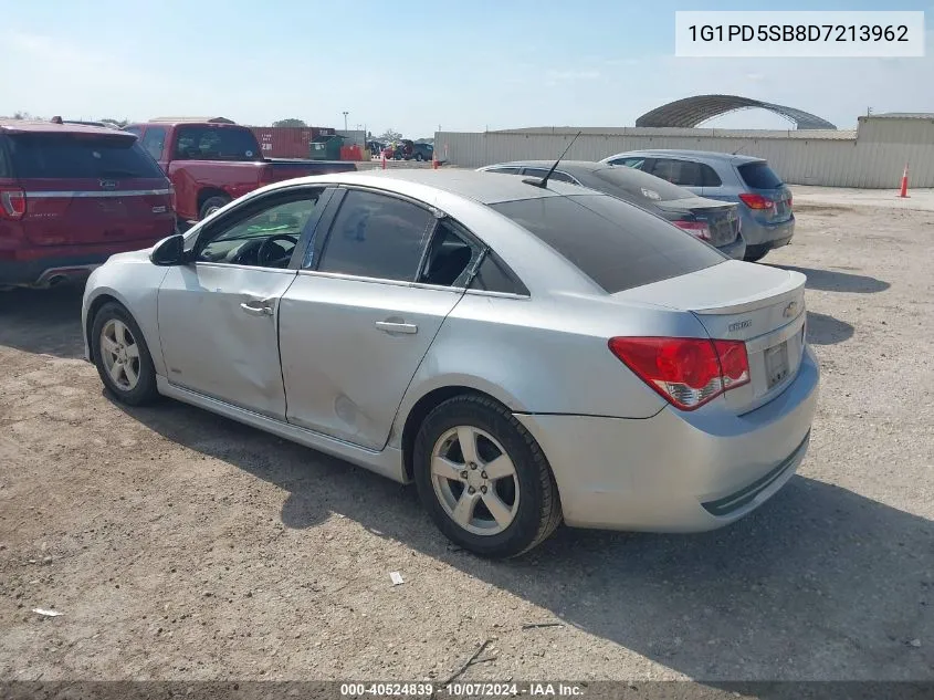 2013 Chevrolet Cruze 1Lt Manual VIN: 1G1PD5SB8D7213962 Lot: 40524839