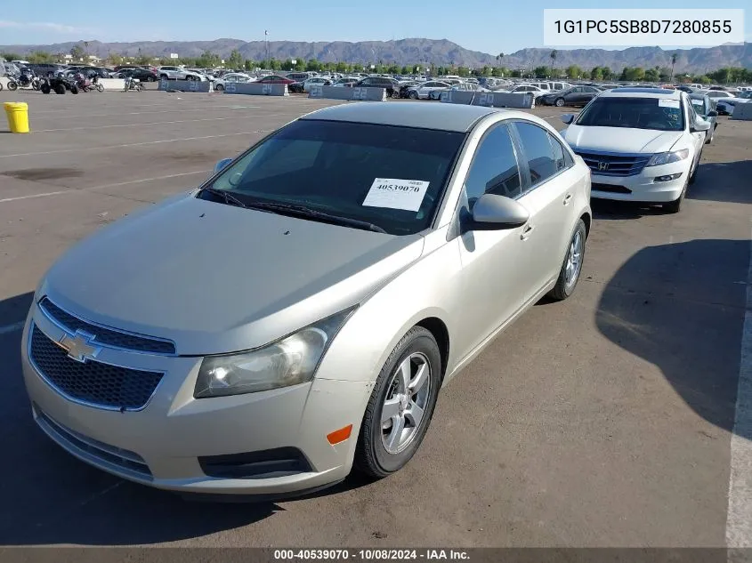 2013 Chevrolet Cruze 1Lt Auto VIN: 1G1PC5SB8D7280855 Lot: 40539070