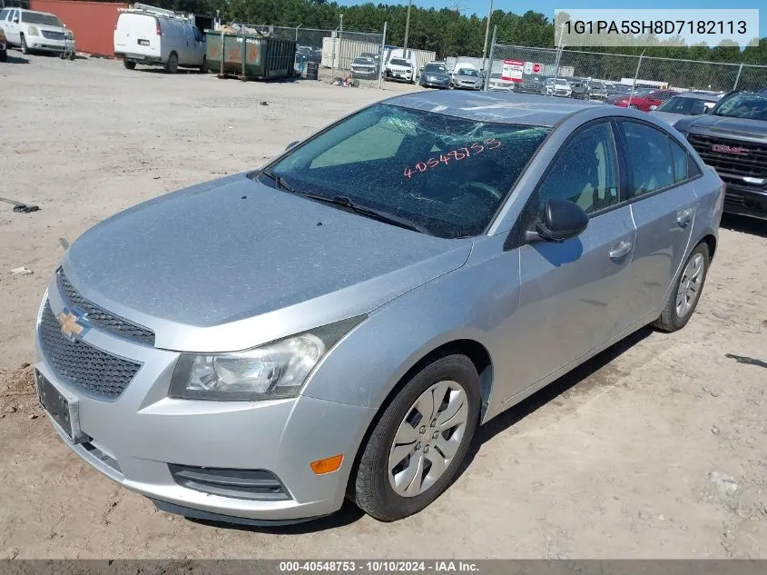 2013 Chevrolet Cruze Ls Auto VIN: 1G1PA5SH8D7182113 Lot: 40548753