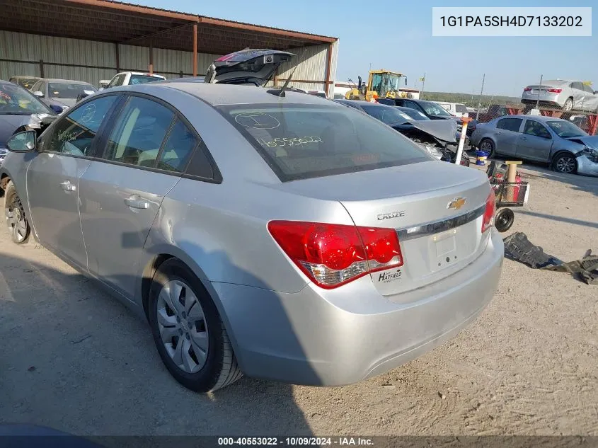 2013 Chevrolet Cruze Ls VIN: 1G1PA5SH4D7133202 Lot: 40553022