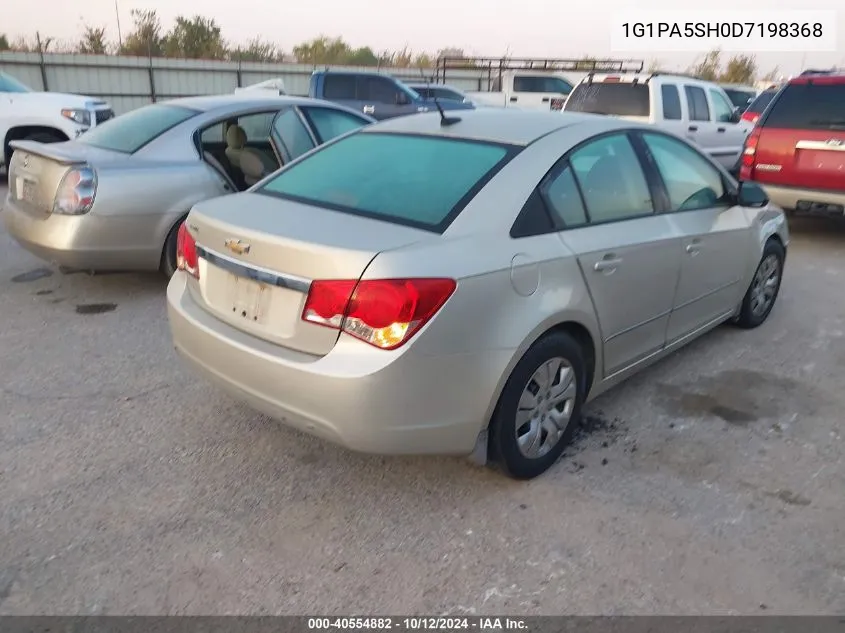 1G1PA5SH0D7198368 2013 Chevrolet Cruze Ls Auto