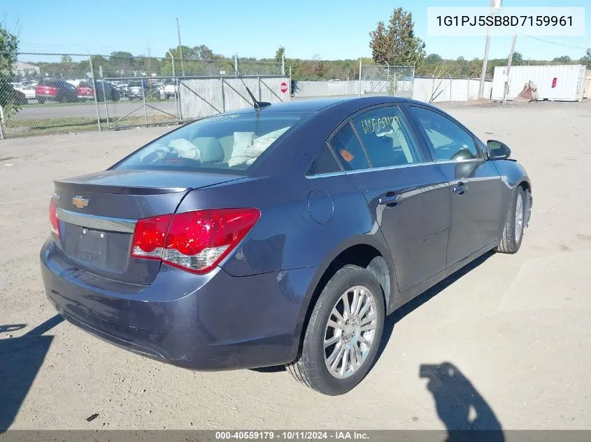 1G1PJ5SB8D7159961 2013 Chevrolet Cruze Eco