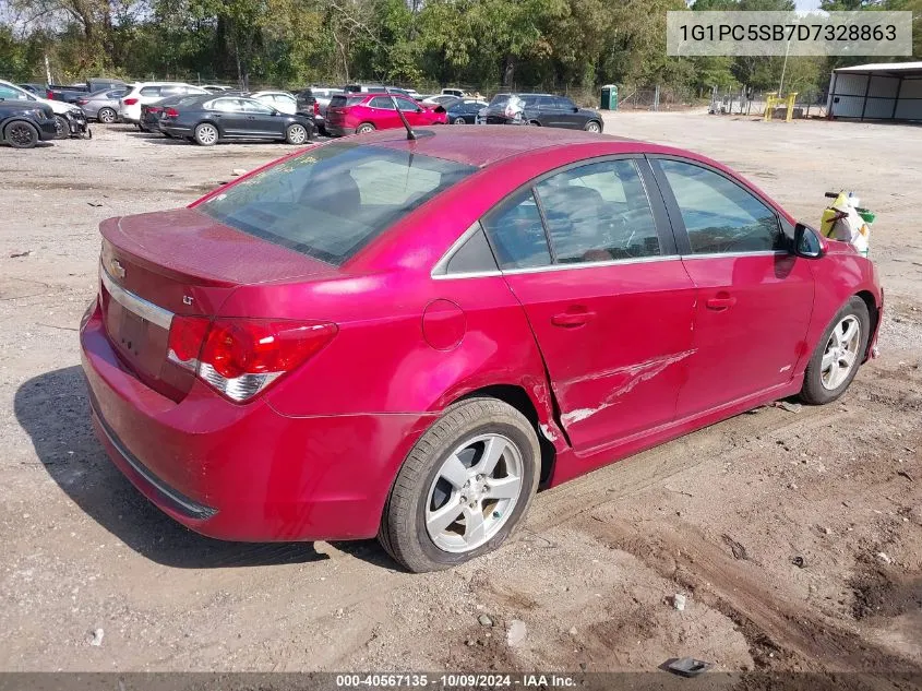 1G1PC5SB7D7328863 2013 Chevrolet Cruze 1Lt Auto