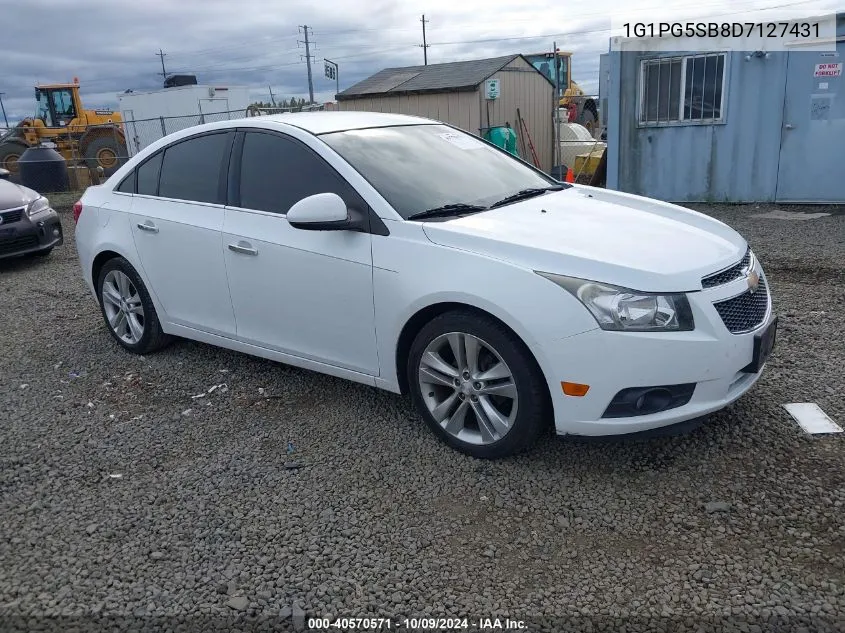 1G1PG5SB8D7127431 2013 Chevrolet Cruze Ltz