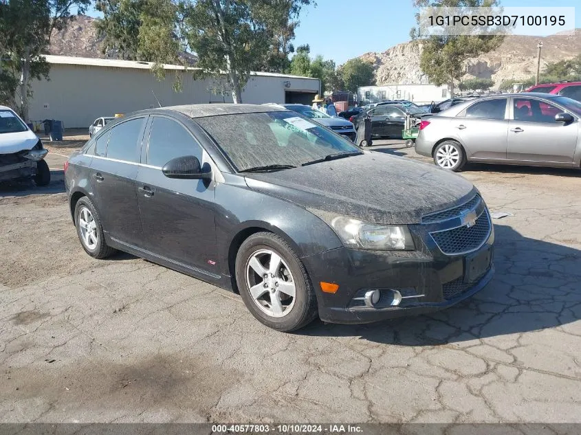 2013 Chevrolet Cruze 1Lt Auto VIN: 1G1PC5SB3D7100195 Lot: 40577803