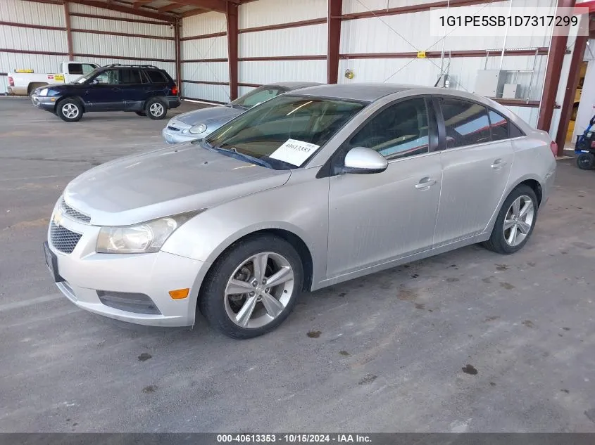 2013 Chevrolet Cruze 2Lt Auto VIN: 1G1PE5SB1D7317299 Lot: 40613353