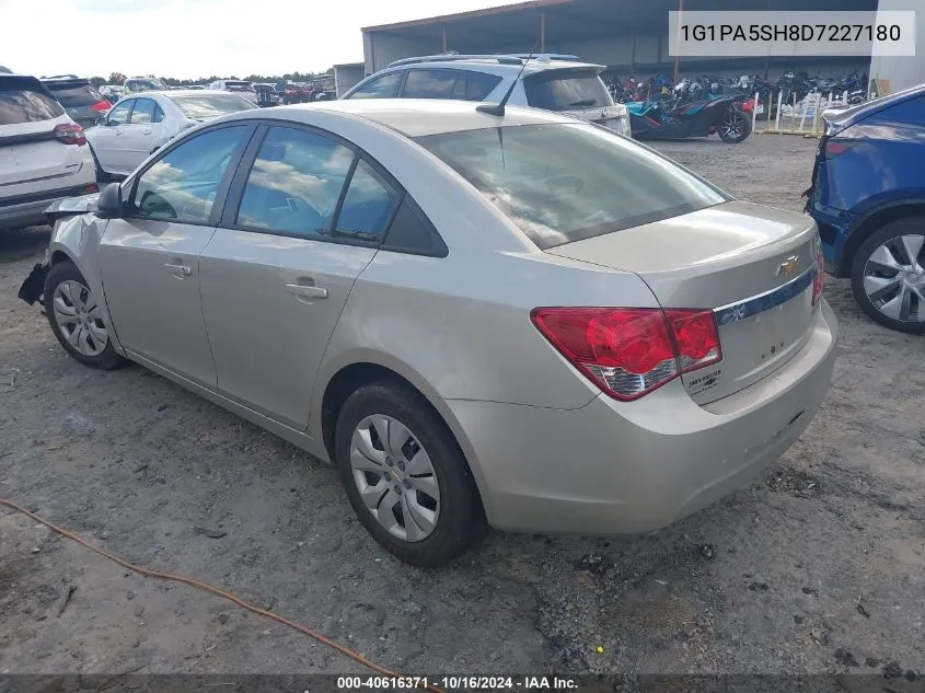 2013 Chevrolet Cruze Ls Auto VIN: 1G1PA5SH8D7227180 Lot: 40616371