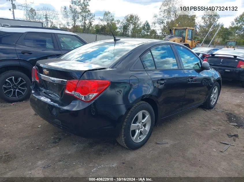 2013 Chevrolet Cruze Ls Manual VIN: 1G1PB5SH4D7324132 Lot: 40622910