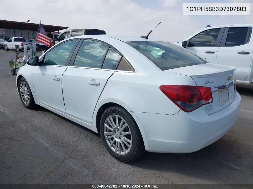 2013 Chevrolet Cruze Eco Auto VIN: 1G1PH5SB3D7307803 Lot: 40642782