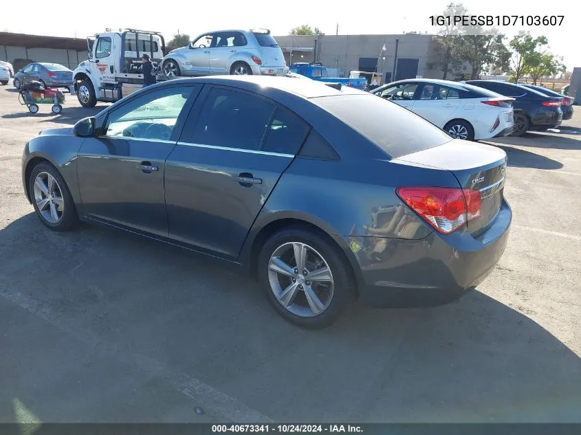 1G1PE5SB1D7103607 2013 Chevrolet Cruze 2Lt Auto