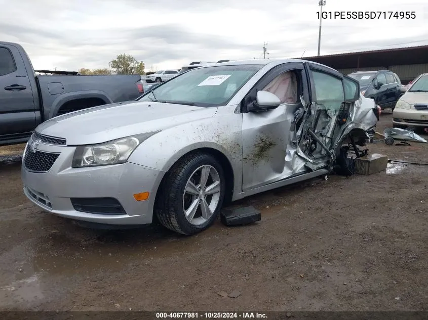 1G1PE5SB5D7174955 2013 Chevrolet Cruze 2Lt Auto