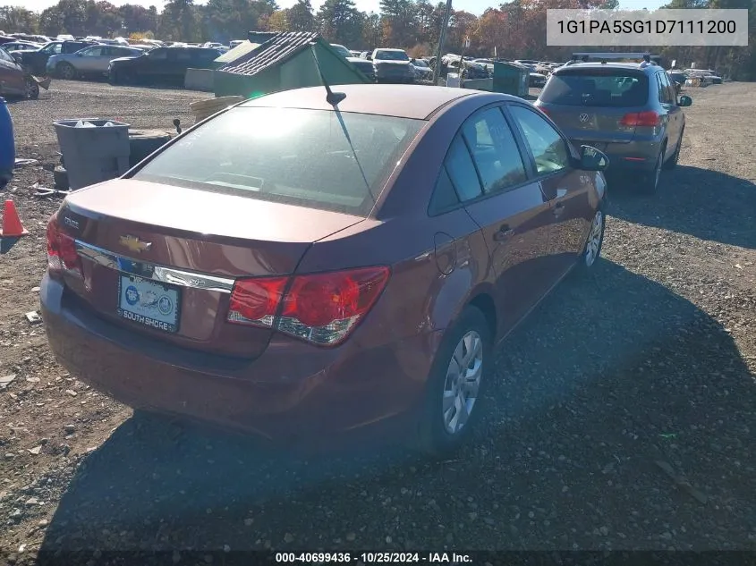 1G1PA5SG1D7111200 2013 Chevrolet Cruze Ls Auto