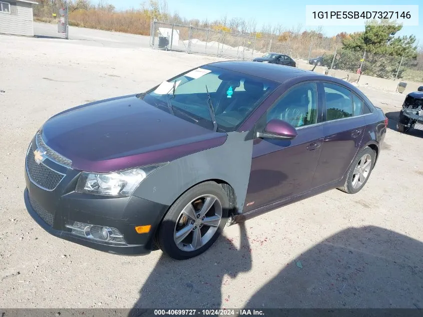 2013 Chevrolet Cruze 2Lt Auto VIN: 1G1PE5SB4D7327146 Lot: 40699727