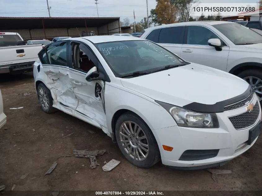 2013 Chevrolet Cruze Eco Auto VIN: 1G1PH5SB0D7137688 Lot: 40707884