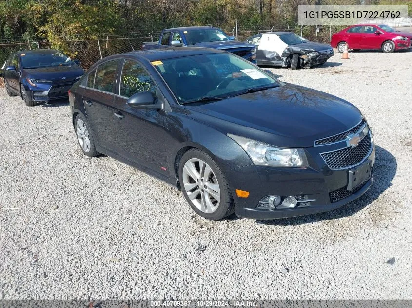 2013 Chevrolet Cruze Ltz VIN: 1G1PG5SB1D7224762 Lot: 40709357