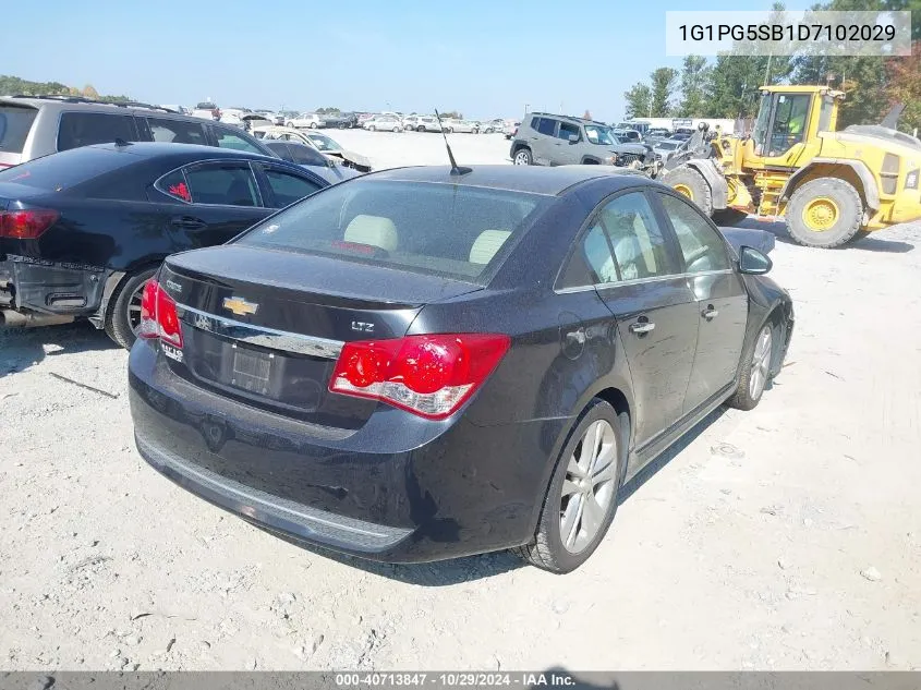 2013 Chevrolet Cruze Ltz VIN: 1G1PG5SB1D7102029 Lot: 40713847