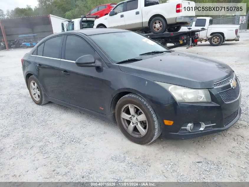 2013 Chevrolet Cruze 1Lt Auto VIN: 1G1PC5SBXD7150785 Lot: 40715526