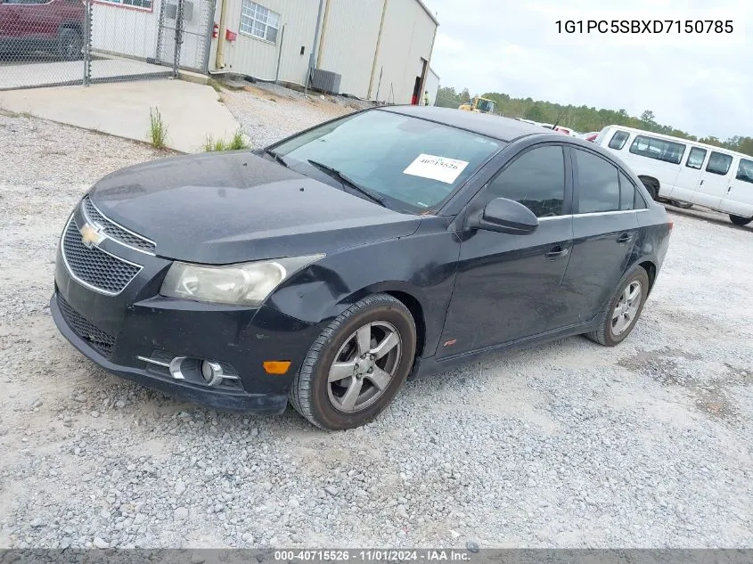 2013 Chevrolet Cruze 1Lt Auto VIN: 1G1PC5SBXD7150785 Lot: 40715526