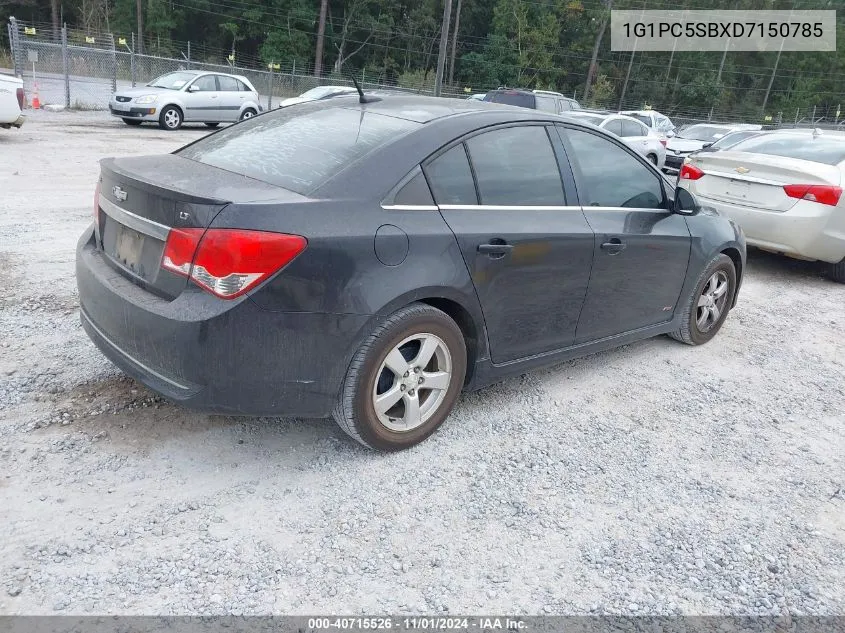 2013 Chevrolet Cruze 1Lt Auto VIN: 1G1PC5SBXD7150785 Lot: 40715526