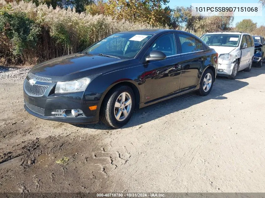 1G1PC5SB9D7151068 2013 Chevrolet Cruze 1Lt Auto