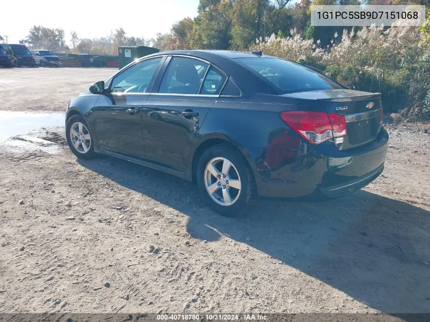 1G1PC5SB9D7151068 2013 Chevrolet Cruze 1Lt Auto